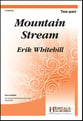 Mountain Stream Two-Part choral sheet music cover